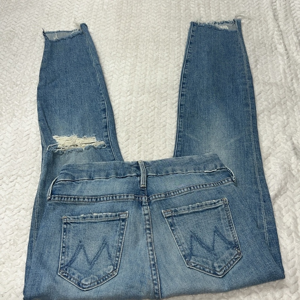 Mother Denim | The Looker Ankle Step Fray Exposed secret sister | 25‎ #31 - Picture 6 of 6